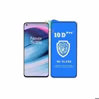 گلس تمام صفحه گوشی وان پلاس OnePlus Nord CE 5G مدل 10D Pro
