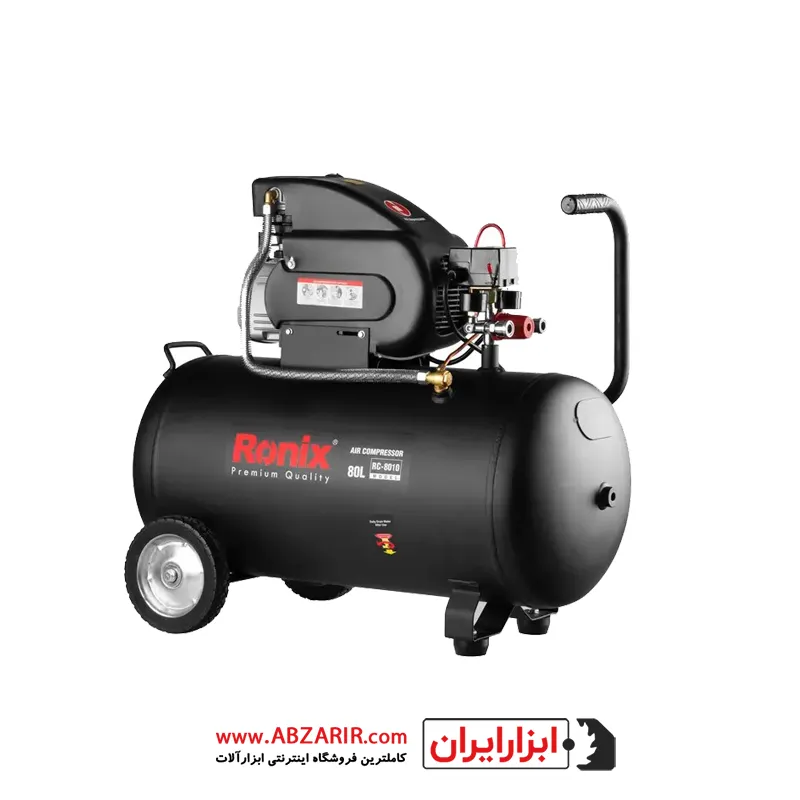 كمپرسور باد 80 ليتری رونيکس مدل RC-8010