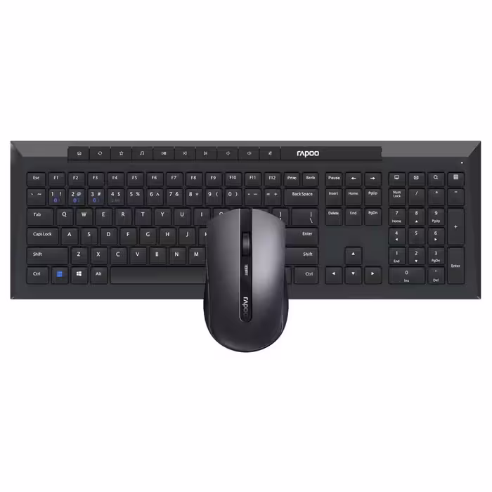 ماوس و کیبورد بی سیم رپو Rapoo 8210M Multi-mode Wireless Desktop