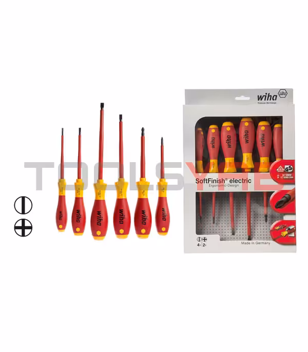 پیچ گوشتی ترمینالی عایق کار با برق Wiha ویها آلمان