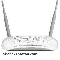 مودم روتر ADSL2 Plus بی‌سیم N300 تی پی-لینک مدل TD-W8968