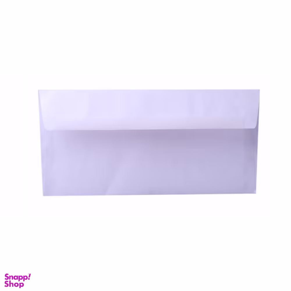 پاکت نامه ملخی رنگ سفید