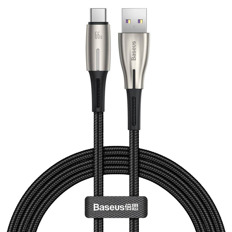 کابل شارژ و دیتا فست Type-C باسئوس مدل CATSD-M 6A 66W طول 1 مترBaseus CATSD-M Type-C 6A 1M Cable
