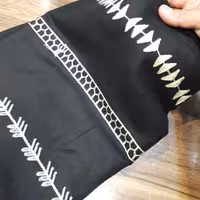 شال موهر مشکی لطیف