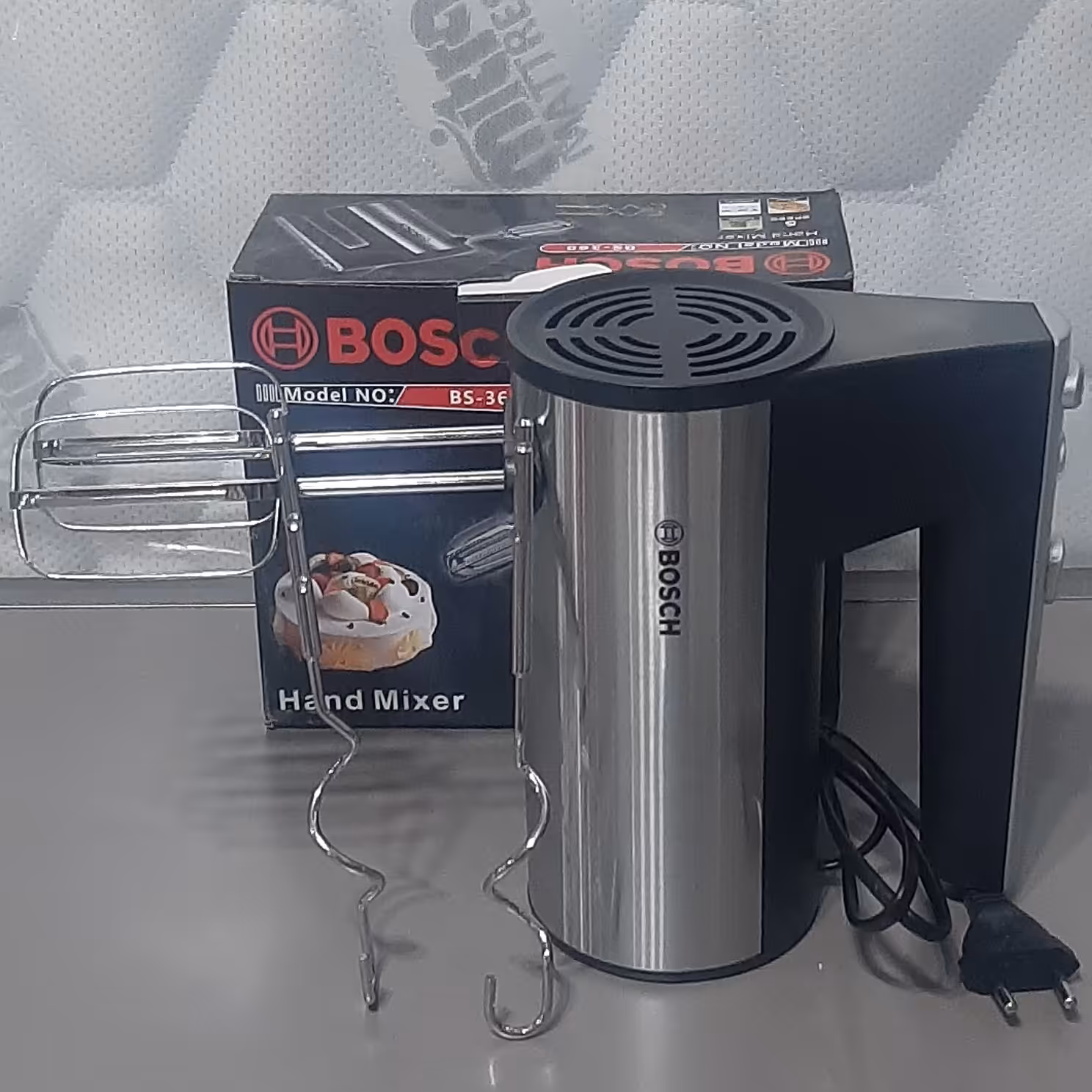 همزن برقی بوش بدون کاسه گیربکسی