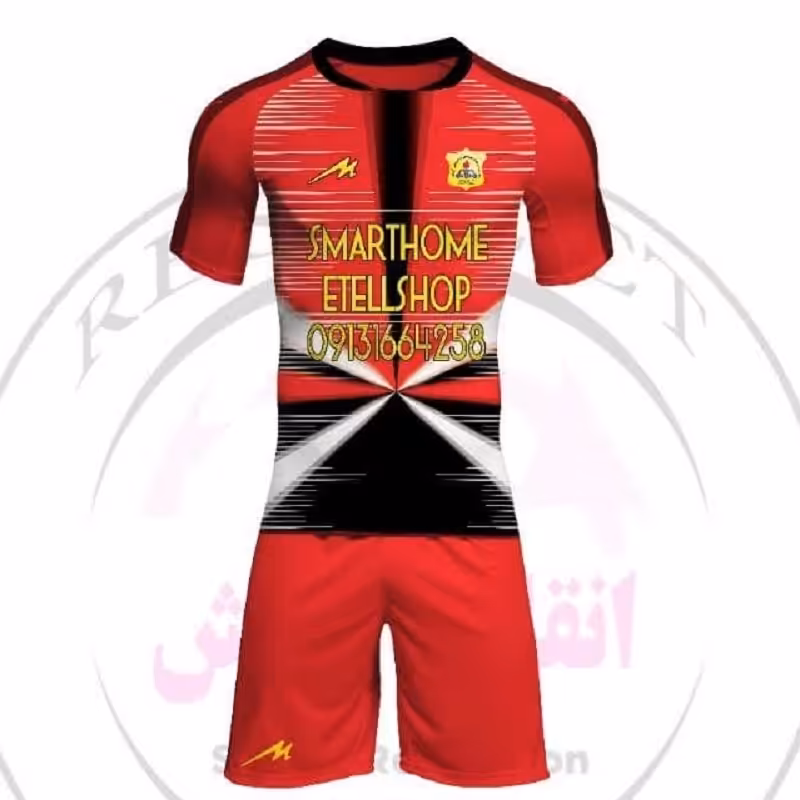 پیراهن و شورت ورزشی کد 119  چاپ جلو و پشت (بسته 20 تایی)مشروط به مذاکره قبل از سفارش