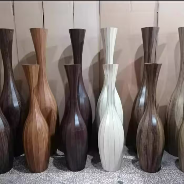 گلدون چوبی کنارسالنی120 سانت (انواع رنگ چوب )(هزینه ارسال بصورت پس کرایه در مقصد)