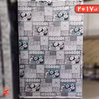 گلیم فرش ماشینی  نقره ای کد 2017سایز  6متری (2 در 3)