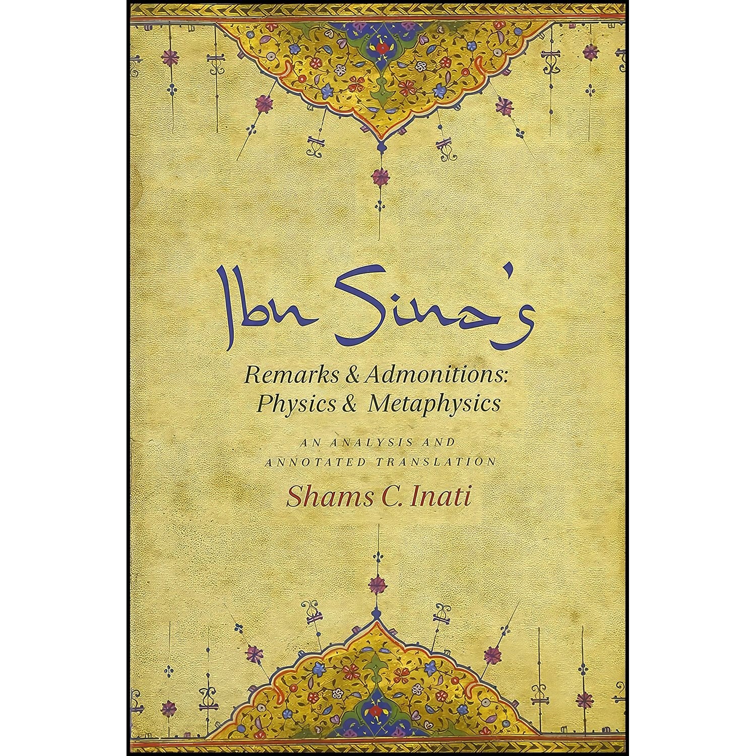 کتاب زبان اصلی Ibn Sinas Remarks and Admonitions اثر Avicenna