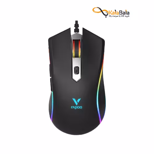 ماوس گیمینگ رپو V28S (2022) | دقت بالا و نور RGB