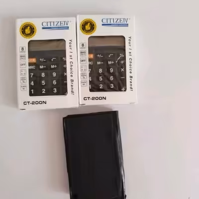 ماشین حساب ساده کاور دار درجه یک