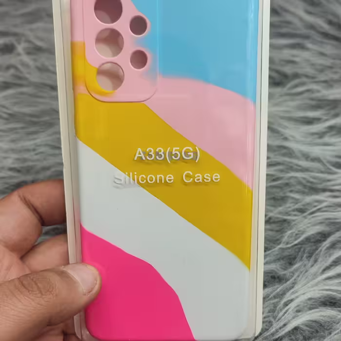 سیلیکونی آبرنگی SAMSUNG A33  دو