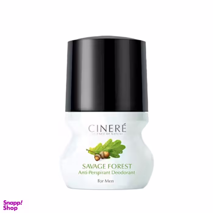رول ضد تعریق مردانه سینره (Cinere) مدل Savage Forest حجم 50 میلی‌ لیتر