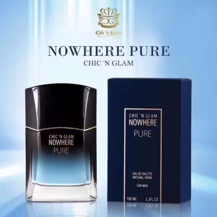 ادکلن مردانه نوور پیورnNowhere Pure Perfum For Me