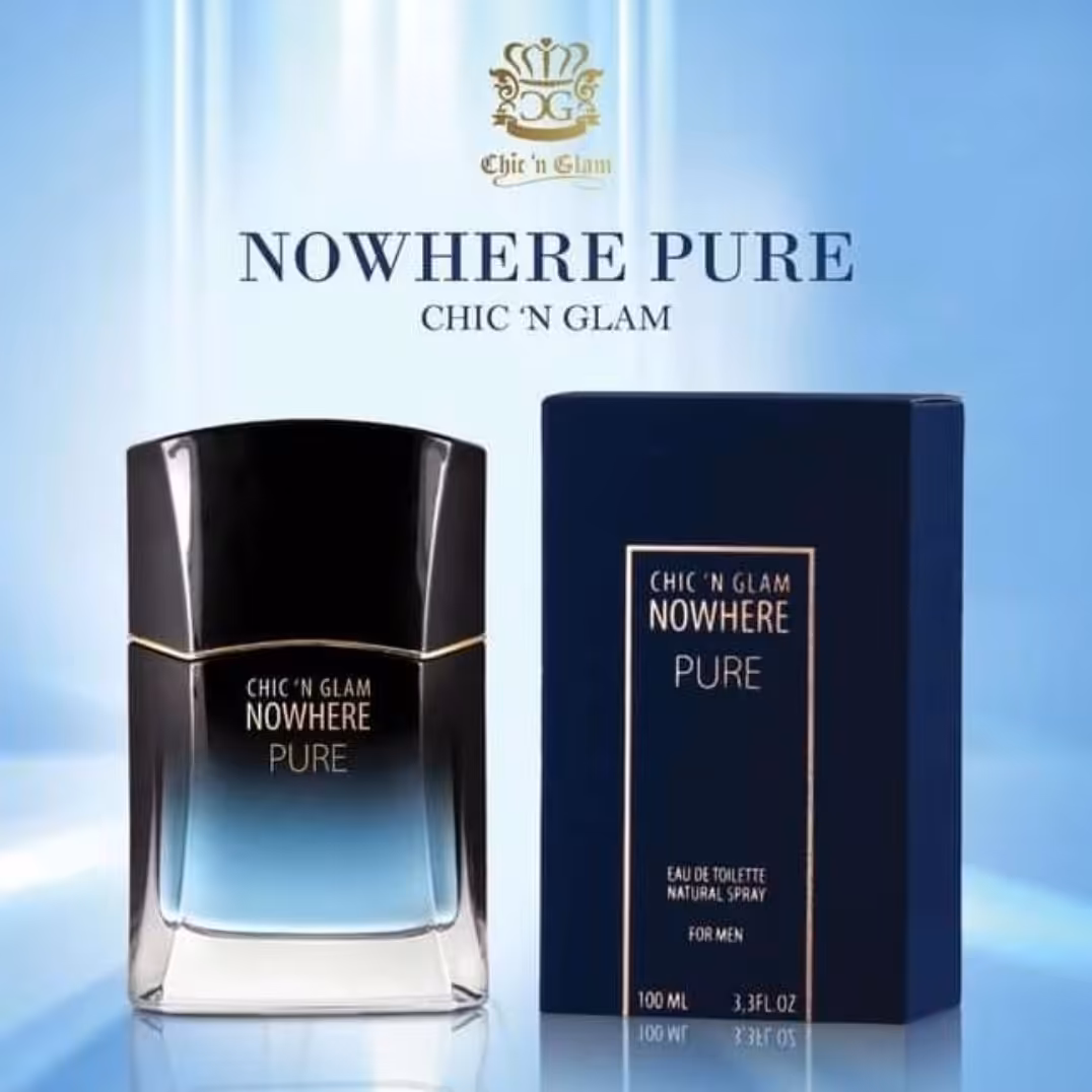 ادکلن مردانه نوور پیورnNowhere Pure Perfum For Me