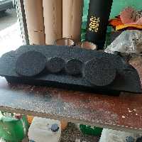 طاقچه خودرو  برجسته رانا  2عدد میدرنج8 و2عدد تیوتر سایز4ارسال با تیپاکس پس کرایه