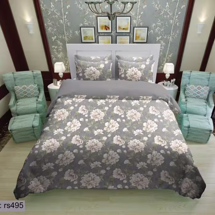 سرویس روتختی 1 نفره تنسل چاپی برندترک لند (Turk Land)  کد rs 495