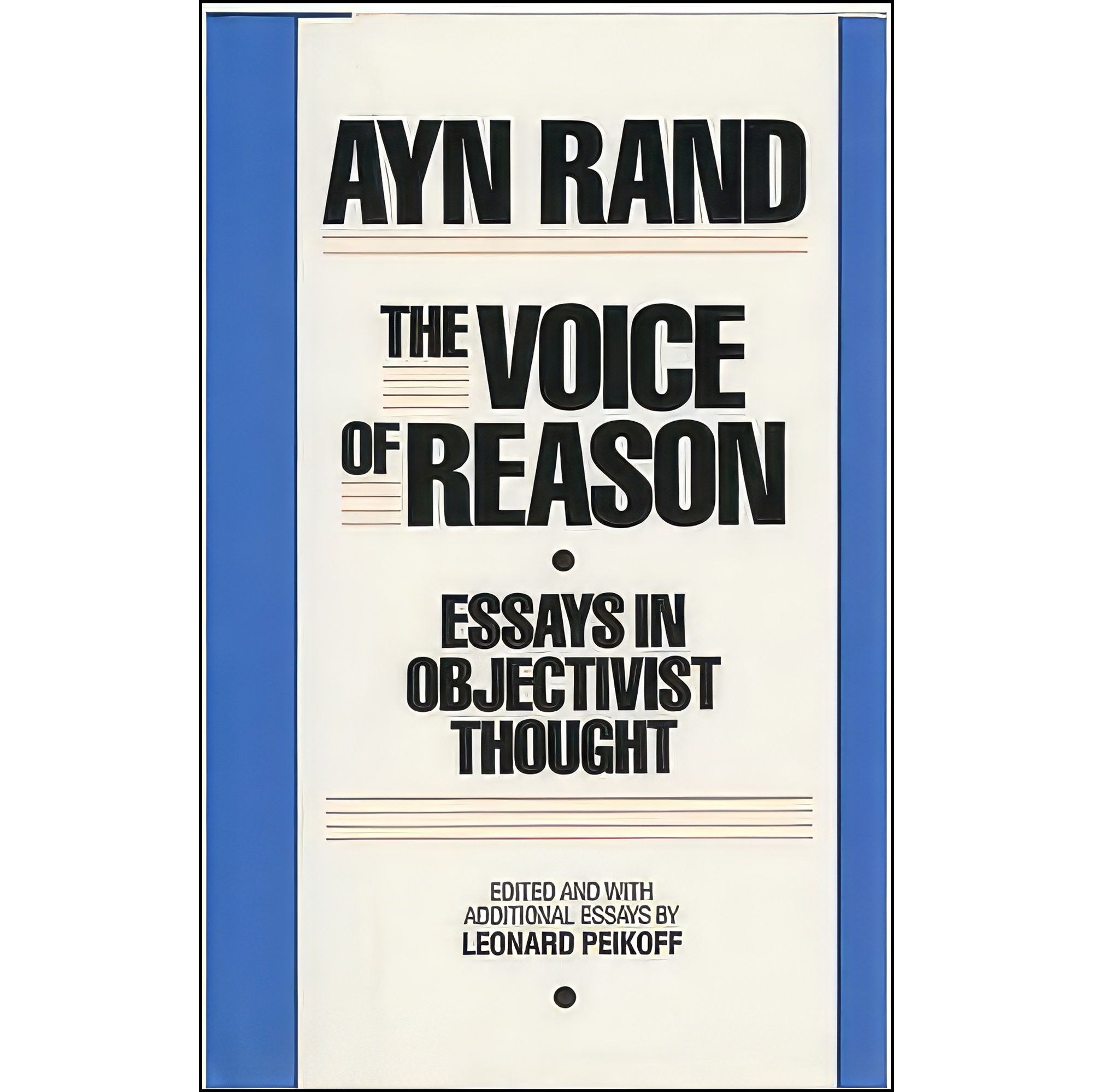 کتاب زبان اصلی The Voice of Reason اثر Ayn Rand and Leonard Peikoff