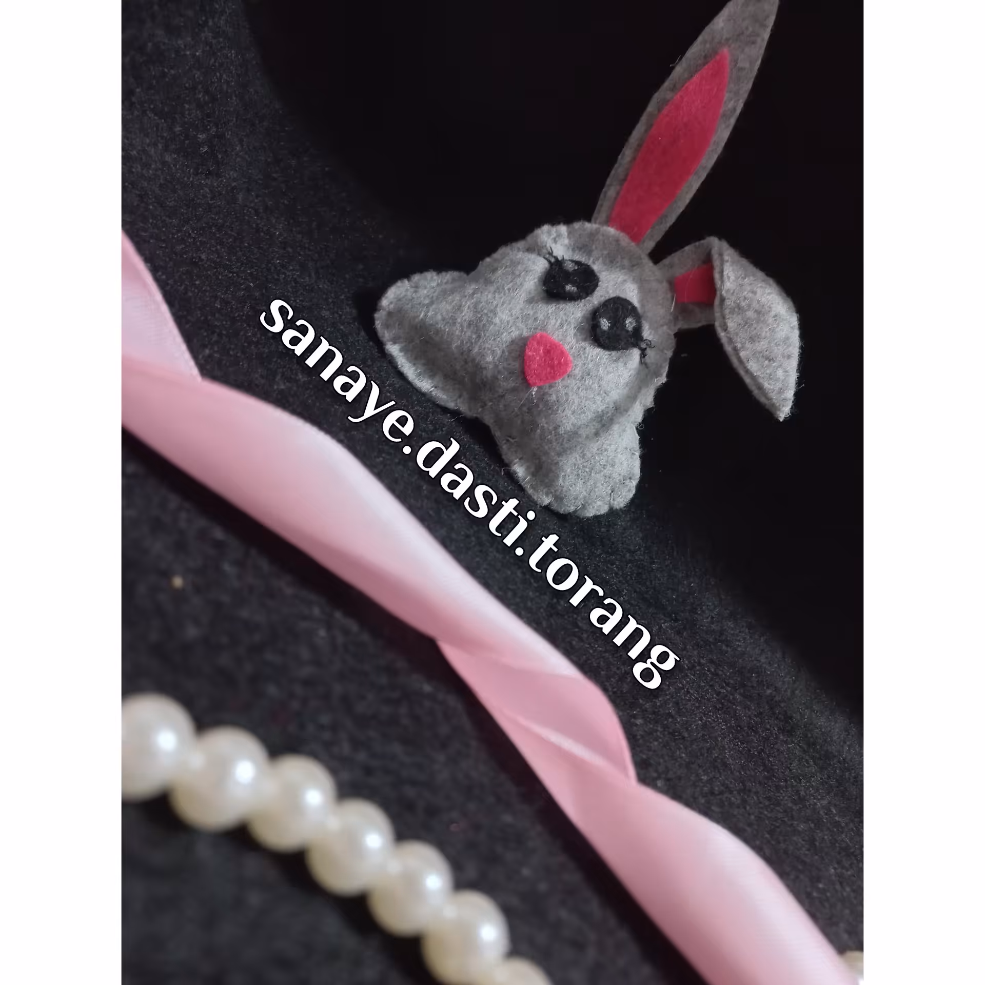 خرگوش نمدی.گیف نمدی. نماد سال.نوروز.هفت سین