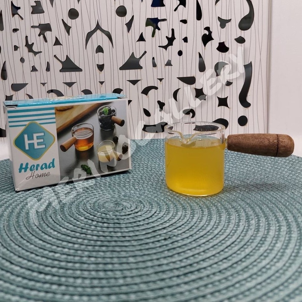 سس خوری پیرکس دسته چوبی