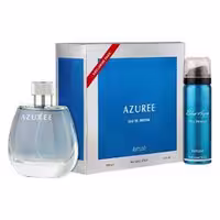 پک ادو پرفیوم مردانه مدل Azuree با اسپری لاموس 100 میل