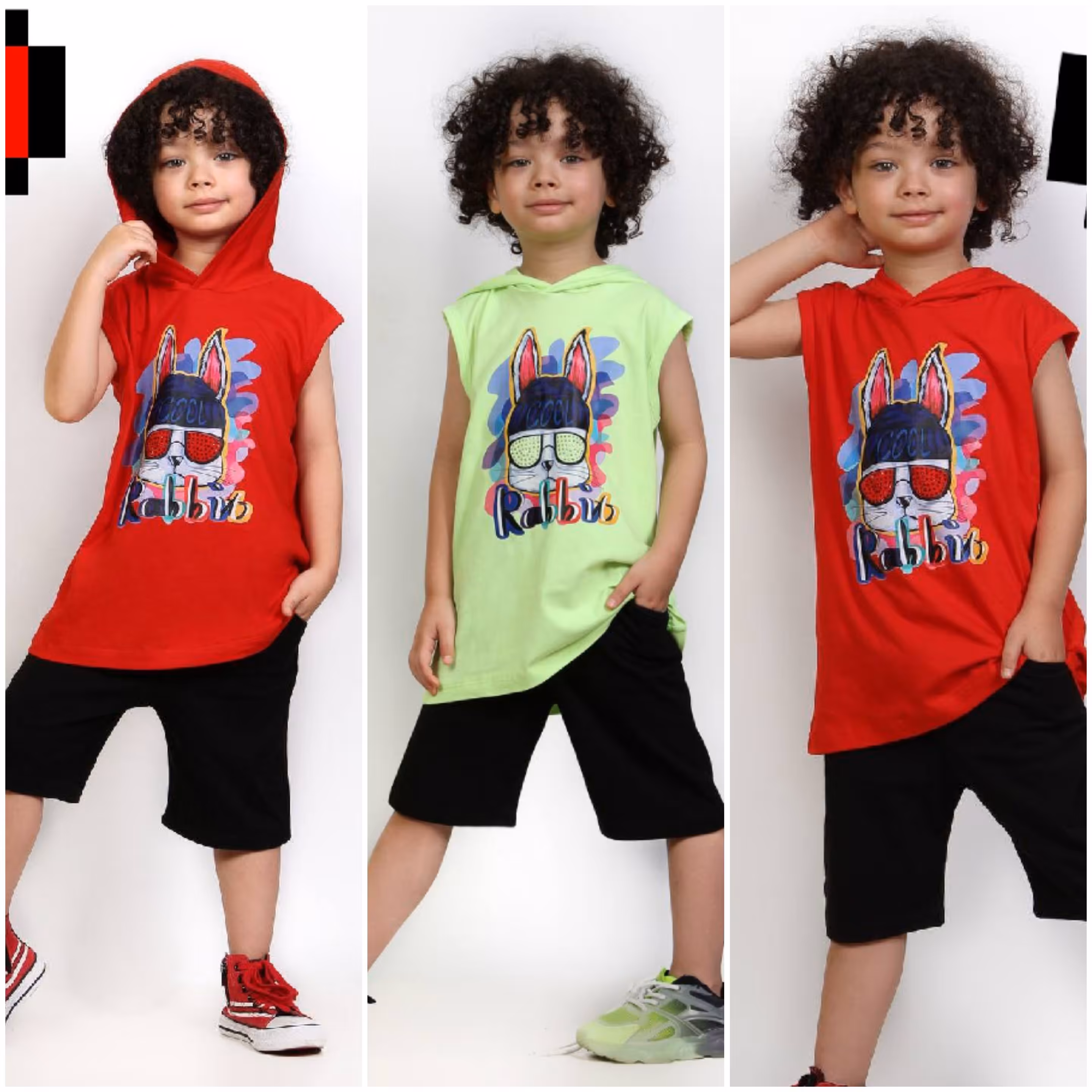 تیشرت و شلوارک پسرانه