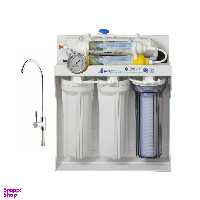 دستگاه تصفیه کننده آب آکوا پیورست مدل ZX 8090 به همراه شیر اهرمی