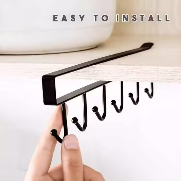 آویز  فلزی کفگیر  و ملاقه کابینتی