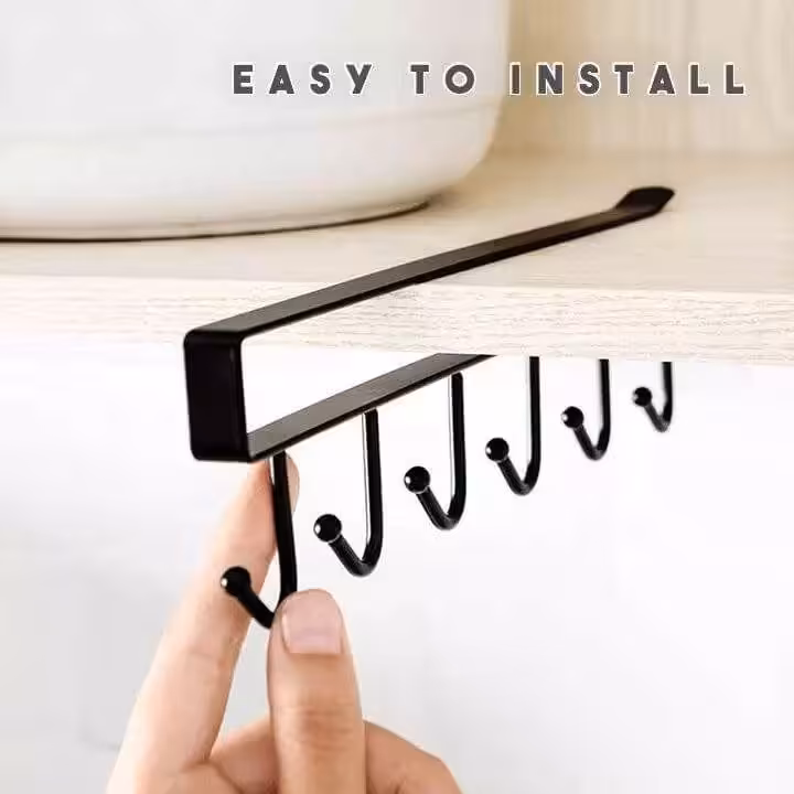 آویز  فلزی کفگیر  و ملاقه کابینتی