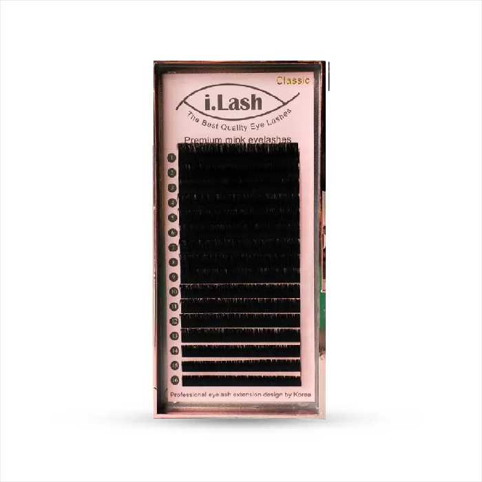 پالت مژه اکستنشن والیوم آی لش ILASH تک سایز 13 ضخامت 0.10 فر C - فروشگاه میرکمالی