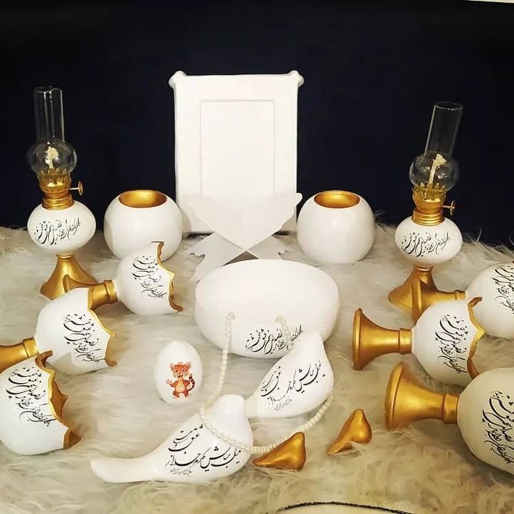 ست هفت سین اماده فروش قیمت بدون گرسوزداده شده رحل نداره