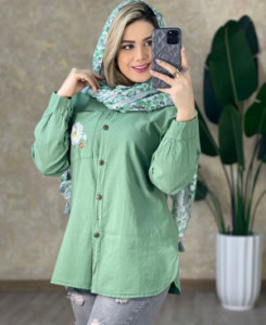 مانتو اسپرت زنانه الیاف مدل 1769