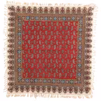 رومیزی قلمکاری سایز 80 در 80 سانتی متر جنس اعلا