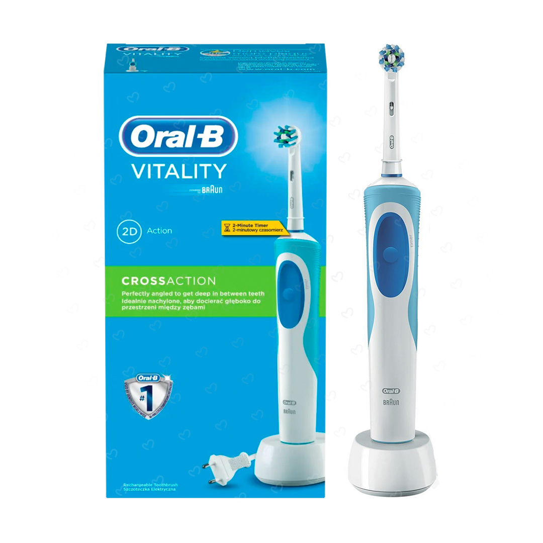 قیمت و خرید مسواک برقی اورال بی مدل Vitality Cross Action ⚡ اصل
