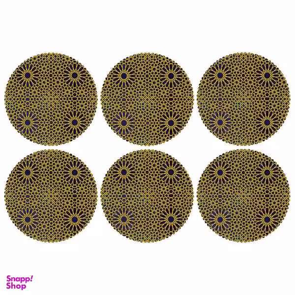 زیر بشقابی کد U2-42097 ست 6 عددی