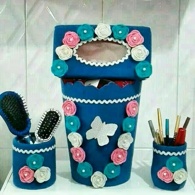 ست کاور سطل زباله،دستمال کاغذی