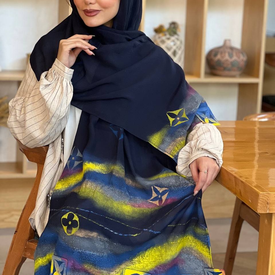 شال نخی مزونی 6کد 204128