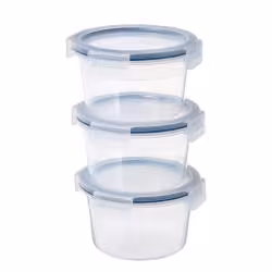 ظرف نگهداری غذا گرد ایکیا بسته 3 عددی  مدل  365 IKEA                     سایز 750 میلی لیتر