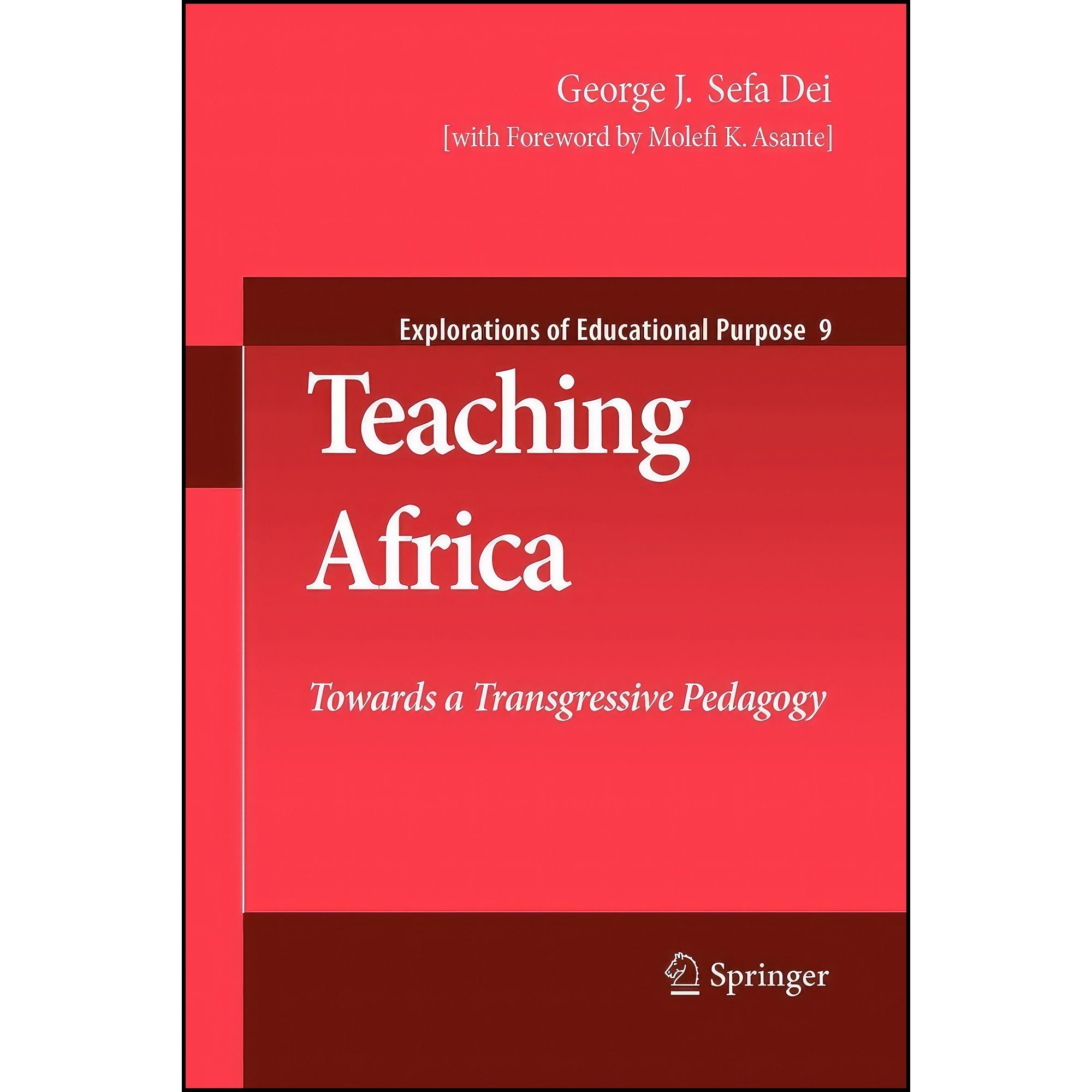 کتاب زبان اصلی Teaching Africa اثر George J Sefa Dei