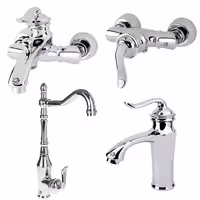 شیرآلات دست کامل برند فیروزه (هزینه ارسال پس کرایه میشود)