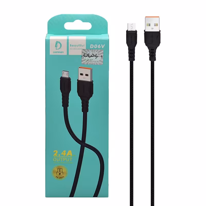 کابل شارژ MicroUSB دنمن DENMEN D06V