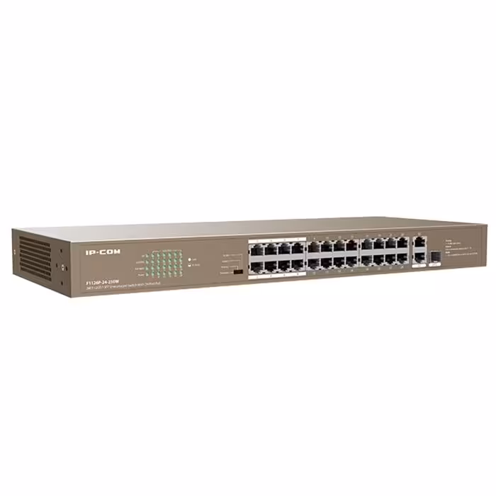 F1126P-24-250W 24FE 2GE/1SFP Unmanaged Switch With 24 Port PoE