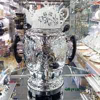 سماور گازی سه کاره 6 لیتر بدنه برنجی شمش با قوری 1 سال ضمانت(بدنه قلم) سماور جلایر،شقایق،اکسور،خورشید و.. موجود