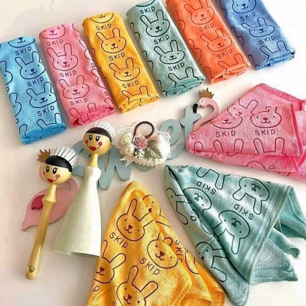 دستمال آبگیر آشپزخانه طرح خرگوش