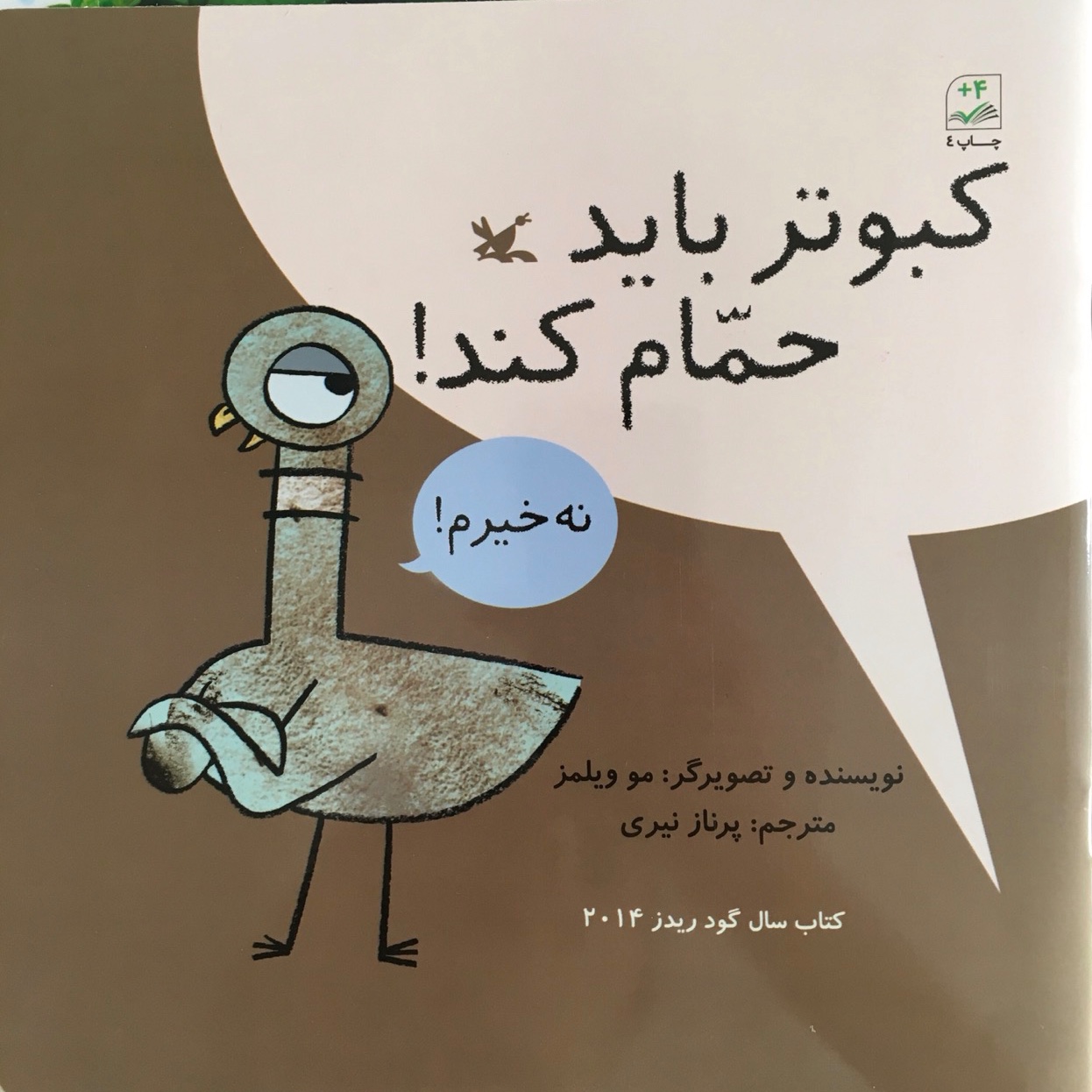 کبوتر باید حمام کند