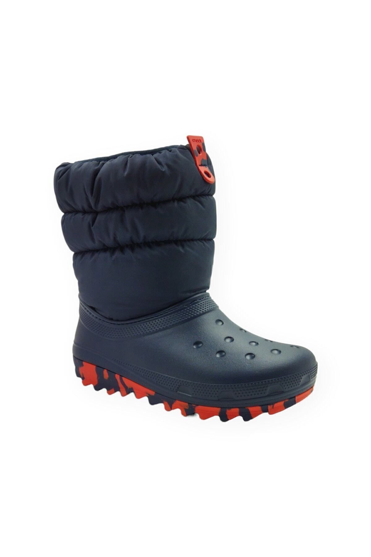 چکمه برفی آبی مردانه و زنانه های زمستانی نئو پاف کلاسیک 207684 410 Crocs