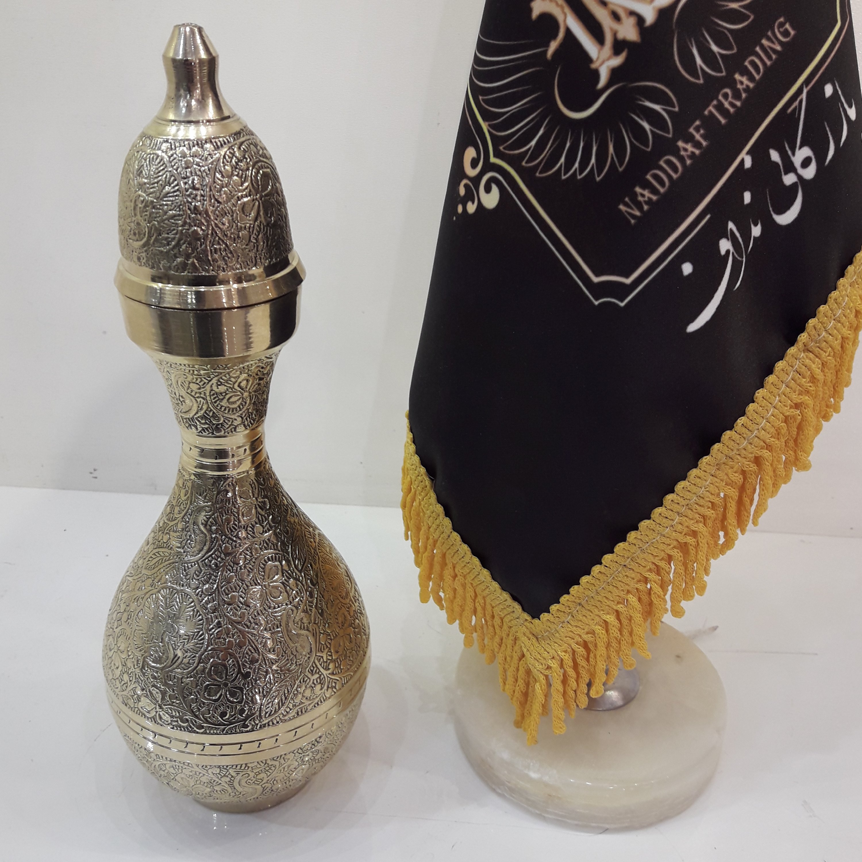بطری طرح طاووس درسه سایز