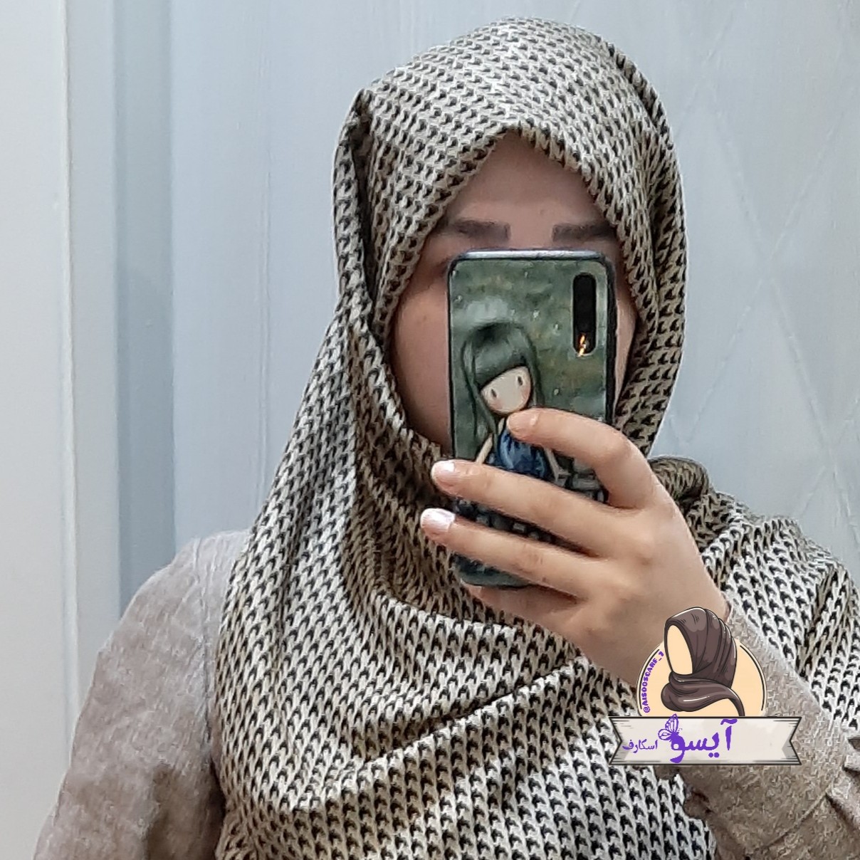 شال ژاکارد کد117