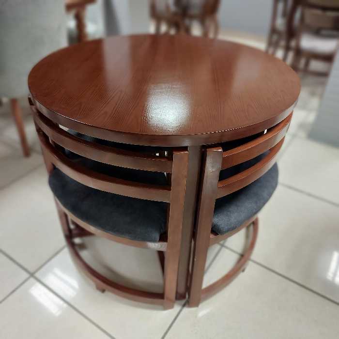 میز نهار خوری مدل کمجا،4 نفره،قابلیت رنگبندی و تعداد نفرات