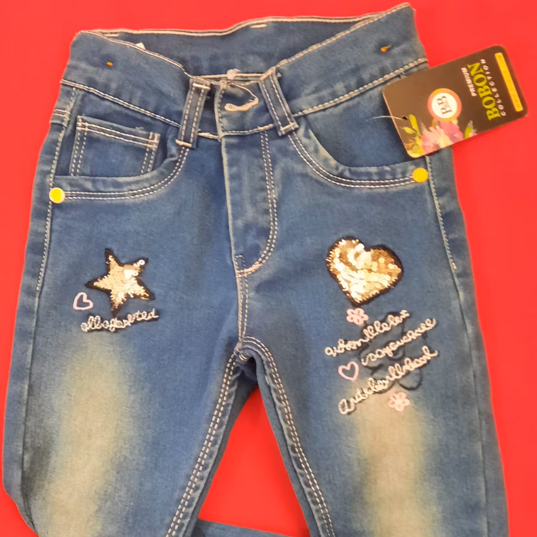 شلوار لی دخترانه خردسال 